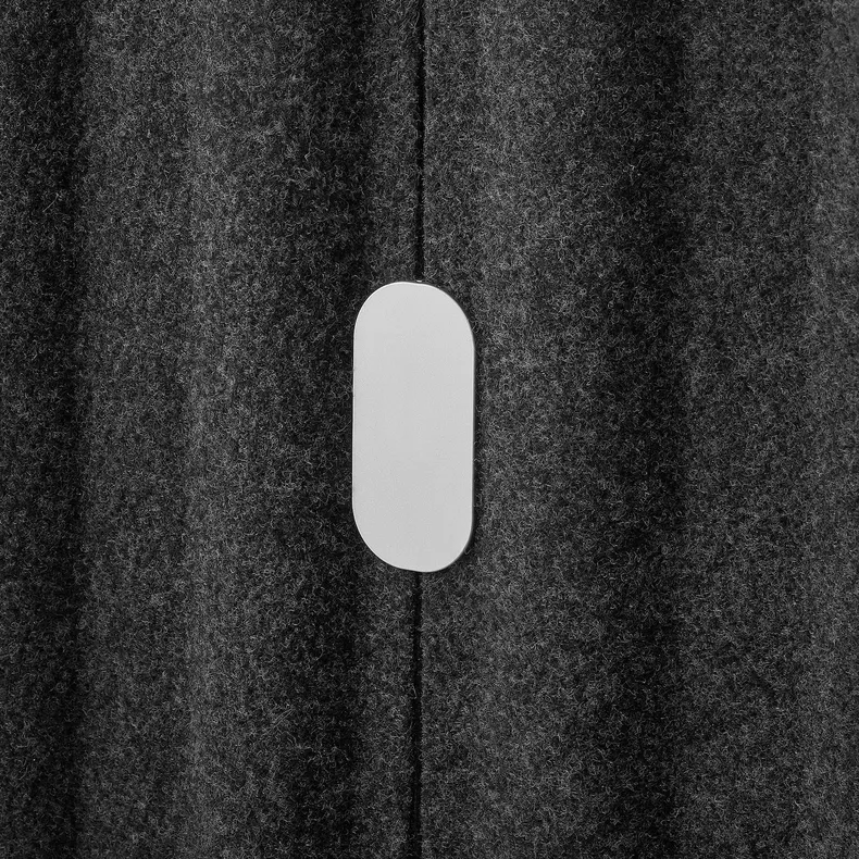 IKEA EILIF ЭЙЛИФ, экран передвижной, темно-серый / черный, 80x150 см 893.874.75 фото №5