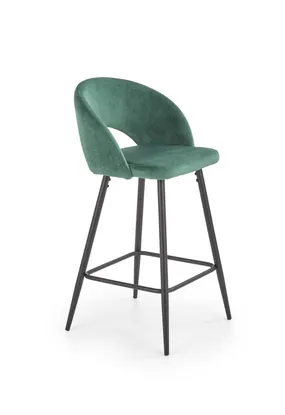Барный стул HALMAR H96 хокер темно-зеленый фото