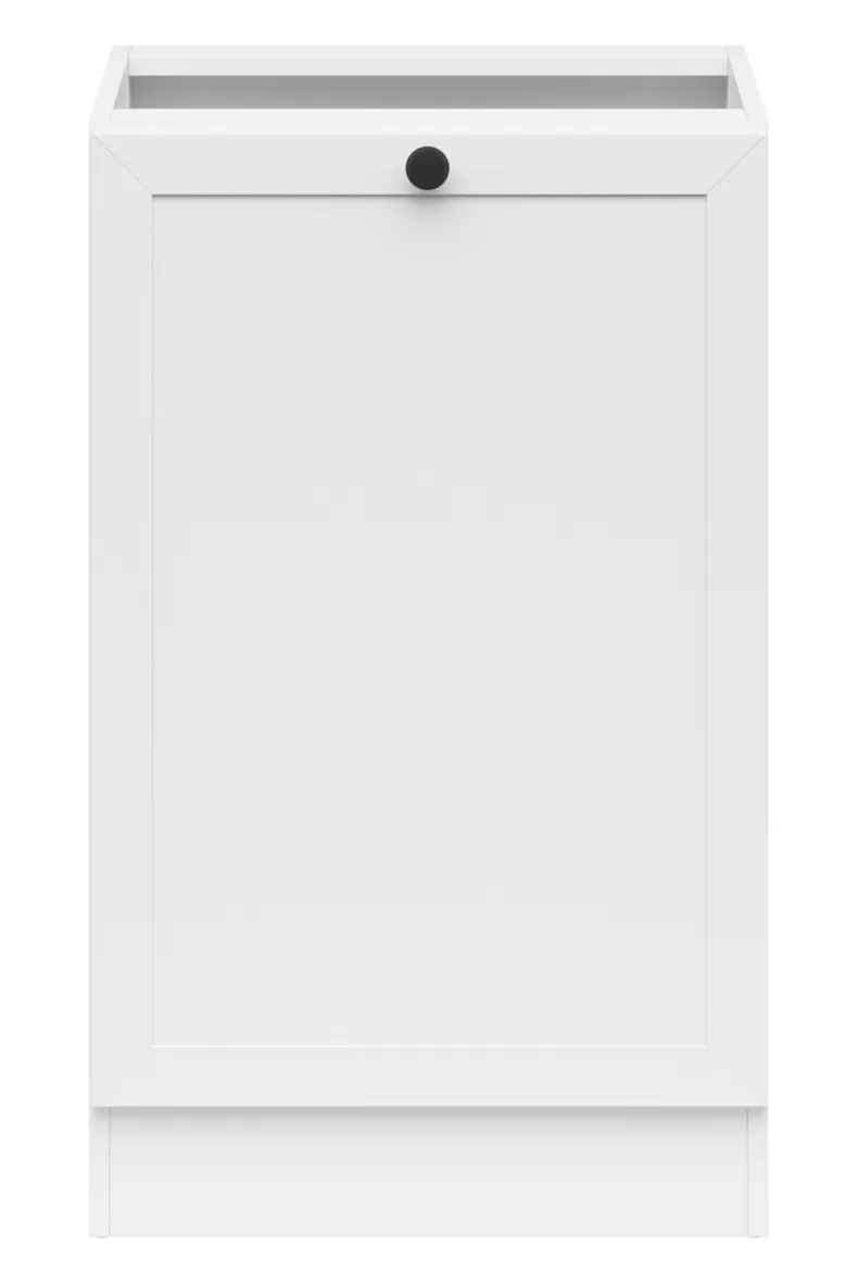 BRW Junona Line базовый шкаф для кухни 50 см левый белый, белый D1D/50/82_L_BBL-BI/BI фото №1