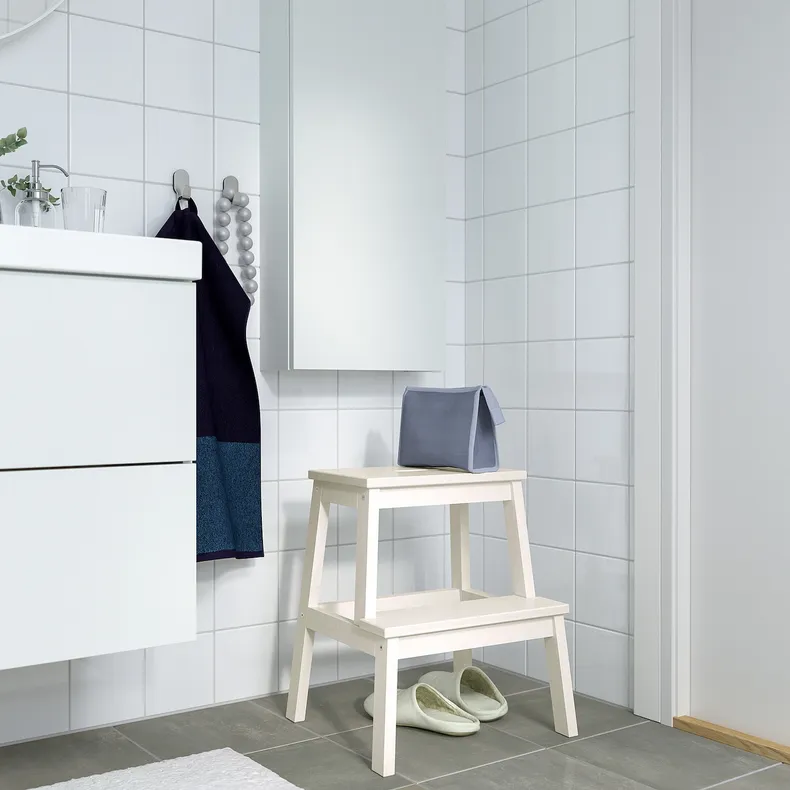 IKEA BEKVÄM БЕКВЕМ, стілець-драбина, білий, 50 см 401.788.88 фото №4