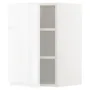 IKEA METOD МЕТОД, шафа навісна із полицями, білий / ВОКСТОРП глянцевий / білий, 40x60 см 094.640.00 фото