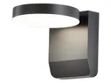 BRW Вуличний настінний світильник VT-11020 LED 4000K 16см алюміній чорний 093625 фото thumb №1
