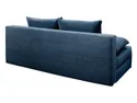 BRW Трехместный диван-кровать Gapi с ящиком для хранения велюровый вельвет синий SO3-GAPI-LX_3DL-G2_BD5E04 фото thumb №6