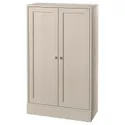 IKEA HAVSTA ХАВСТА, шафа з цоколем, сірий бежевий, 81x37x134 см 395.346.62 фото thumb №1