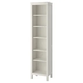 IKEA HEMNES ХЕМНЕС, книжкова шафа, біла пляма, 49x197 см 403.717.63 фото