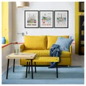 IKEA SONHULT СОНХУЛЬТ, комплект столов, 2 шт, желтый/имит. береза 505.785.55 фото thumb №6
