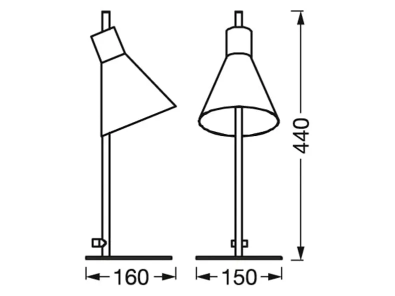 BRW Tokio LED, настільна лампа 085817 фото №5