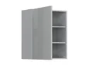 Кухонный шкаф BRW Top Line 60 см левый серый глянец, серый гранола/серый глянец TV_G_60/72_L-SZG/SP фото thumb №3