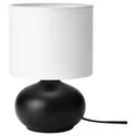 IKEA TVÄRFOT ТВЕРФОТ, настільна лампа, чорний / білий 504.675.24 фото thumb №1