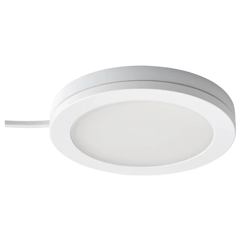 IKEA MITTLED МИТЛЕД, софит светодиодный, Белый цвет может быть затемнен 005.286.62 фото №1