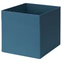 IKEA DRÖNA ДРЁНА, коробка, тёмно-синий, 33x38x33 см 603.537.96 фото thumb №1