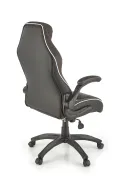 Крісло комп'ютерне офісне обертове HALMAR HAMLET чорний / сірий фото thumb №2