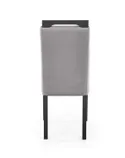 Кухонний стілець HALMAR CLARION 2 чорний /сірий фото thumb №9