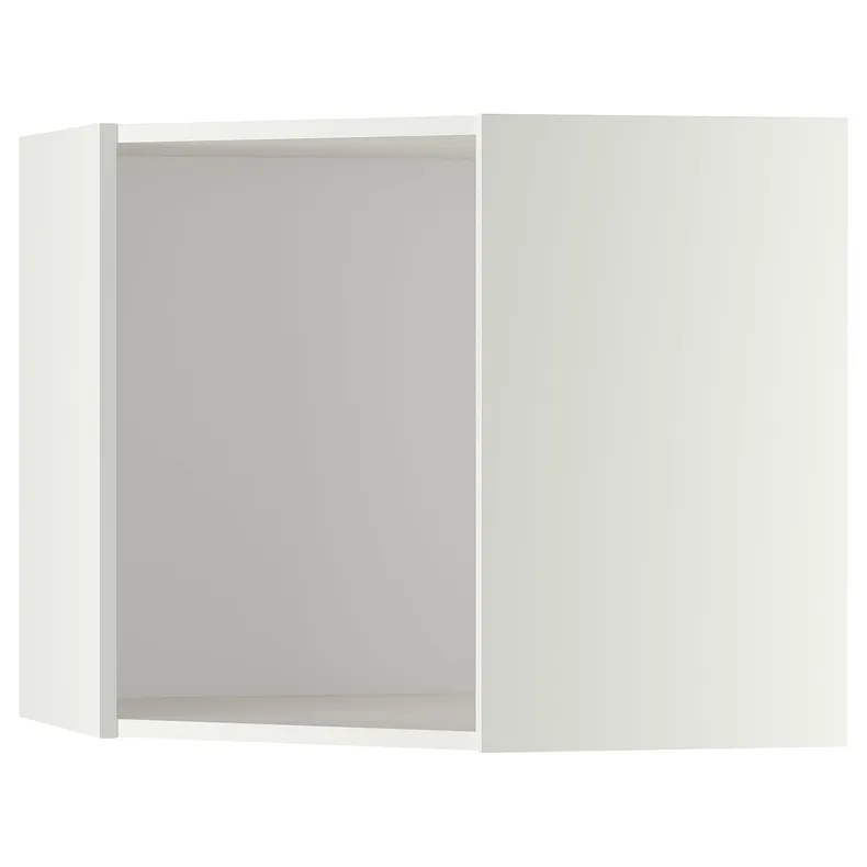 IKEA METOD МЕТОД, каркас навесного углового шкафа, белый, 68x68x60 см 002.125.54 фото №1