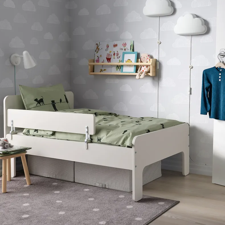 IKEA NATTAPA НАТТАПА, бортик, білий 504.657.61 фото №3