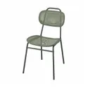 IKEA ENSHOLM ЕНСХОЛЬМ, стілець, зелений вуличний 105.437.37 фото thumb №1