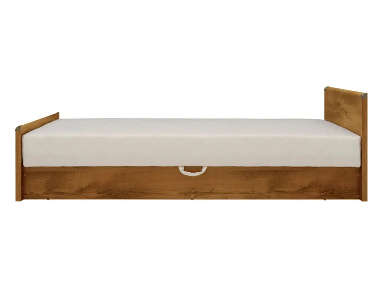 BRW Каркас кровати Индиана 90x200 дуб саттер, столовый дуб JLOZ90-DSU фото №2