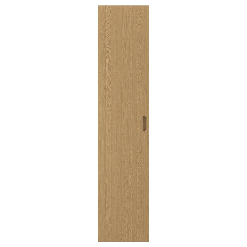 IKEA TONSTAD ТОНСТАД, дверца с петлями, дуб, 50x229 см 995.530.54 фото №1