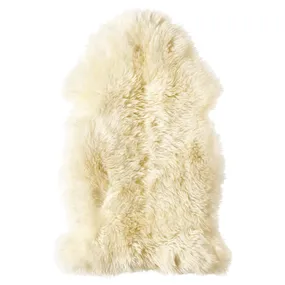 IKEA ULLERSLEV УЛЛЕРСЛЕВ, овечья шкура, крем, 85 см 305.010.53 фото