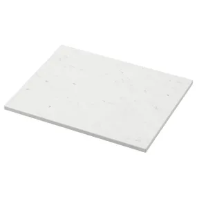 IKEA TOLKEN ТОЛКЕН, столешница, белый имитирующий мрамор / плитка, 62x49 см 503.546.97 фото