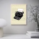 IKEA BILD БИЛЬД, постер, любовное письмо, 30x40 см 804.361.02 фото thumb №2