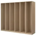 IKEA PAX ПАКС, 6 каркасів гардероба, дуб, біла морилка, 300x58x236 см 998.729.37 фото thumb №1