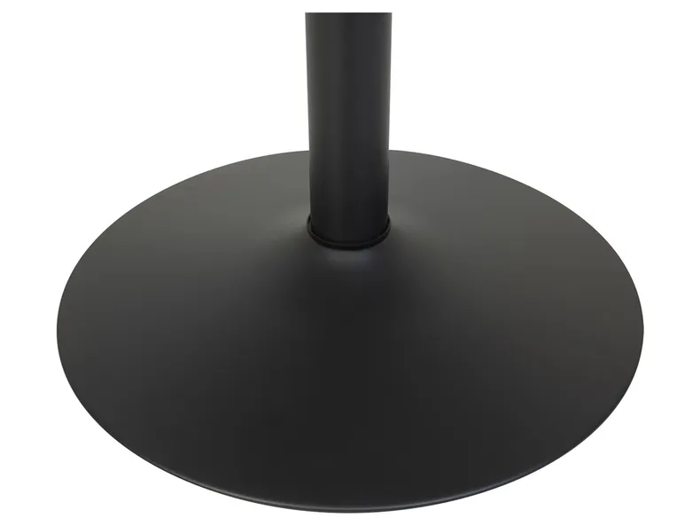 Стол круглый шпонированный BRW Graus, 110 см, черный BLACK-FR фото №2