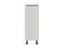 BRW Кухонный шкаф Sole высотой 30 см с корзиной для груза светло-серый глянец, альпийский белый/светло-серый глянец FH_DC_30/82_C-BAL/XRAL7047 фото