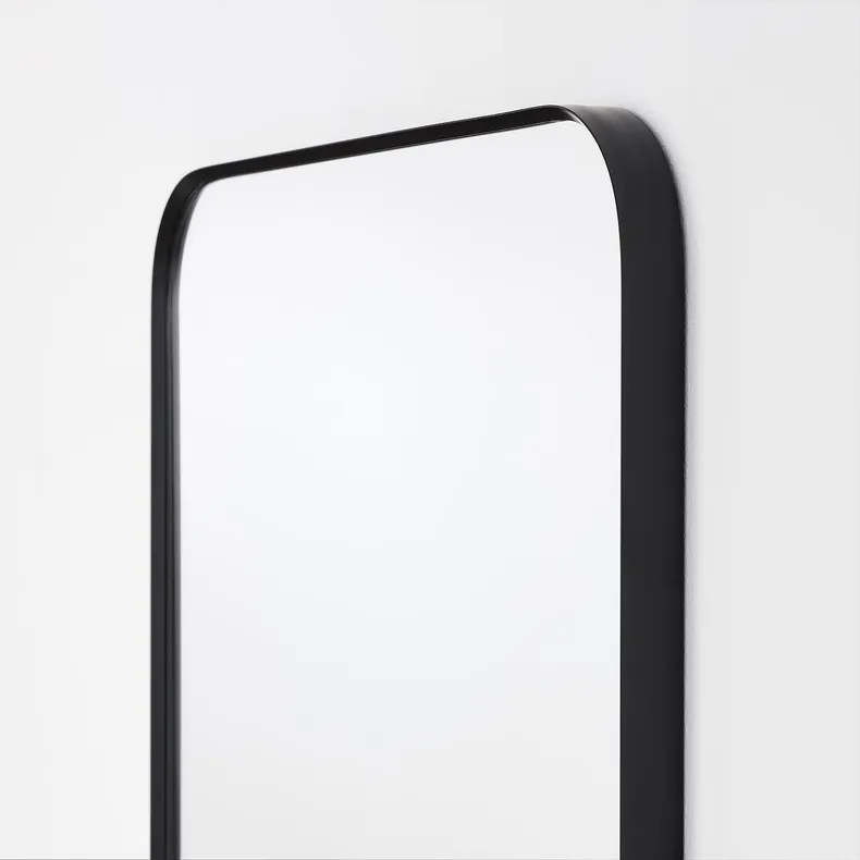 IKEA LINDBYN ЛИНДБЮН, зеркало, черный, 60x60 см 004.586.16 фото №3
