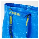 IKEA FRAKTA ФРАКТА, сумка, средняя, синий, 45x18x45 см / 36 л 603.017.07 фото thumb №6