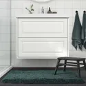 IKEA ALMTJÄRN АЛЬМТЬЄРН, килимок для ванної кімнати, сіра бірюза, 60x90 см 305.904.26 фото thumb №4