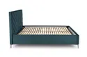 Изголовье кровати HALMAR MODULO W1 160 см темно-зеленого цвета. Монолит 37 фото thumb №3