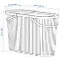 IKEA DAMMÄNG ДАММЕНГ, відро з кришкою, сіро-зелений, 48 l 005.599.79 фото thumb №10