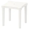 IKEA UTTER УТТЕР, табурет детский, внутренний / наружный / белый 503.577.85 фото thumb №1