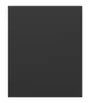 BRW Боковая панель Sole L6 72 см матовая черная, черный/черный матовый FM_PA_D_/72-CAM фото