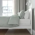 IKEA MALM МАЛЬМ, каркас кровати с матрасом, белый / Валевог средней жесткости, 160x200 см 995.447.76 фото thumb №5