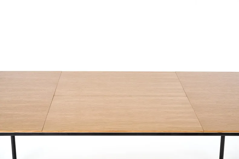 Кухонный стол HALMAR SMART 170-250x100 см дуб натуральный/черный фото №12