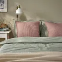 IKEA KLOTSTARR КЛОТСТАРР, чохол на подушку, блідо-рожевий, 50x50 см 105.634.76 фото thumb №3