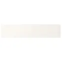 IKEA UTRUSTA УТРУСТА, фронтальная панель ящика, низкая, белый, 40 см 802.214.51 фото thumb №1