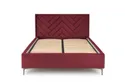 Узголів'я ліжка HALMAR MODULO W1 160 см бордового кольору. Моноліт 59 фото thumb №2