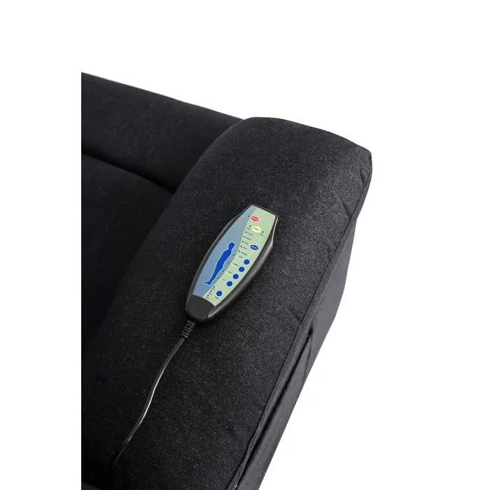 Масажне крісло MEBEL ELITE BONO 2, тканина: чорний фото №16