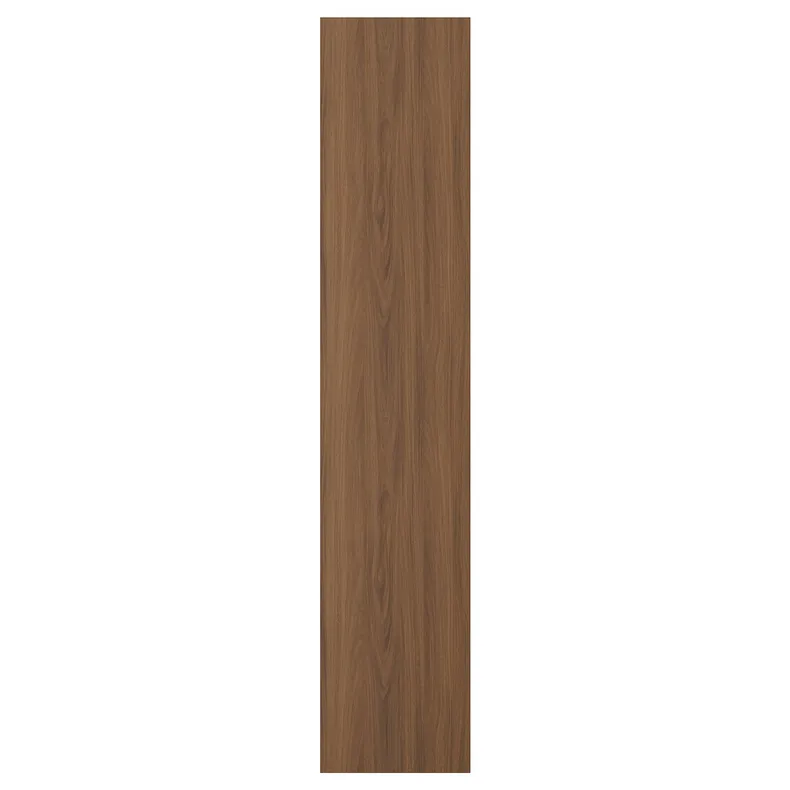 IKEA TISTORP ТІСТОРП, дверцята, коричневий горіх, 40x200 см 705.584.86 фото №1