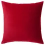 IKEA SANELA САНЕЛА, чехол на подушку, красный, 50x50 см 004.473.07 фото