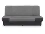 BRW Трехместный диван-кровать ANIA с ящиком для хранения серая ткань, Falcone 21 серебристый/Falcone 68 серый WE-ANIA-3K-G2_BB082F фото