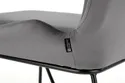 Кухонний стілець HALMAR K454 чорний, сірий фото thumb №2
