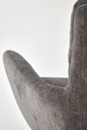 Стул вращающийся HALMAR K495 ткань: серый фото thumb №13