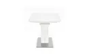 Обідній стіл розкладний HALMAR PALERMO 140-180x80 см, білий матовий фото thumb №6