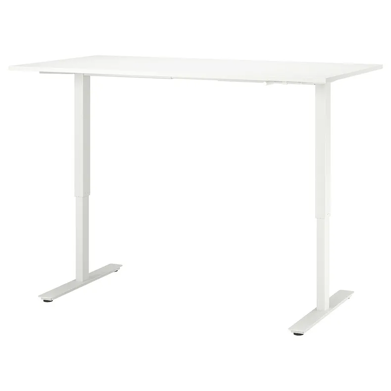 IKEA TROTTEN ТРОТТЕН, регульована рама для стільниці, білий, 120 / 160 см 405.073.42 фото №2