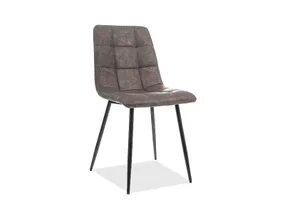 Кухонний стілець SIGNAL LOOK, коричневий / чорний фото