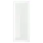 IKEA HEJSTA ХЕЙСТА, скляні дверцята, білий / прозоре скло, 40x100 см 805.266.35 фото